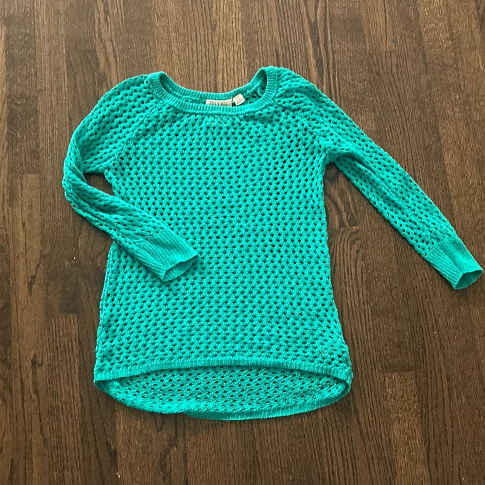 Derek Heart crochet sweater